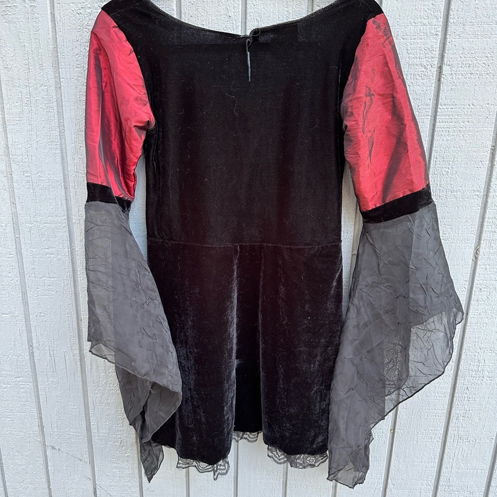 Witchy Woman Velvet Tunic Costume - Picture 9 of 9